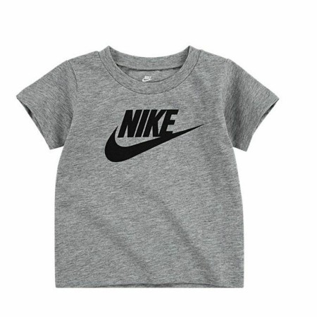 Maglia a Maniche Corte per Bambini Nike Futura SS Grigio scuro di Nike, T-shirt - Rif: S6491459, Prezzo: 16,29 €, Sconto: %