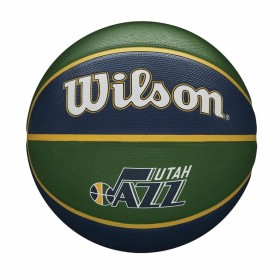 Basketball Ball Wilson NBA Team Tribute Utah Jazz Blue by Wilson, Basketballs - Ref: S6492350, Price: 24,91 €, Discount: %