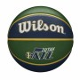 Ballon de basket Wilson NBA Team Tribute Utah Jazz Bleu de Wilson, Ballons - Réf : S6492350, Prix : 24,91 €, Remise : %