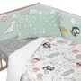 Cot protector HappyFriday Moshi Moshi Best buddies Multicolour 210 x 40 cm by HappyFriday, Bed accessories - Ref: D1614440, P...