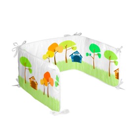 Cot protector HappyFriday Mr Fox Dogs Multicolour 210 x 40 cm by HappyFriday, Bed accessories - Ref: D1614448, Price: 25,85 €...