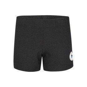 Short de Sport pour Enfants Converse Chuck Patch Noir de Converse, Fille - Réf : S6492839, Prix : 0,00 €, Remise : %