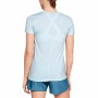 Camisola de Manga Curta Mulher Under Armour HeatGear Azul Claro de Under Armour, Mulher - Ref: S6493402, Preço: 0,00 €, Desco...