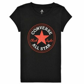 Kurzarm-T-Shirt für Kinder Converse Timeless Schwarz von Converse, Mädchen - Ref: S6496168, Preis: 0,00 €, Rabatt: %