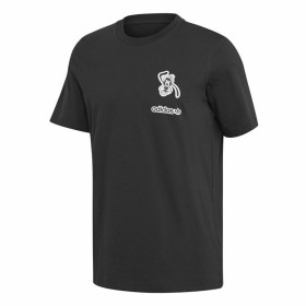 Men’s Short Sleeve T-Shirt Adidas Goofy Black by Adidas, Men - Ref: S6496251, Price: 0,00 €, Discount: %