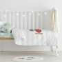 Duvet cover set HappyFriday Happynois Learning To Fly Multicolour Baby Crib 2 Pieces | Tienda24 - Global Online Shop Tienda24.eu