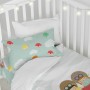 Duvet cover set HappyFriday Happynois Learning To Fly Multicolour Baby Crib 2 Pieces by HappyFriday, Quilts and quilt covers ...