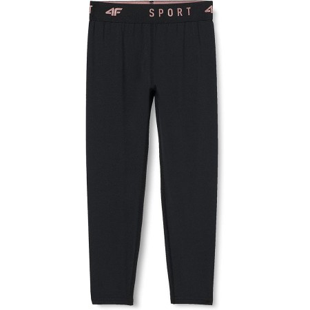 Sports Leggings for Children 4F Black by 4F, Girls - Ref: S6496453, Price: 0,00 €, Discount: %