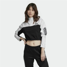 Camisola de Manga Curta Mulher Adidas Cropped Branco de Adidas, Mulher - Ref: S6496463, Preço: 0,00 €, Desconto: %