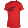 Camiseta de Manga Corta Infantil 4F Melange Rojo de 4F, Niño - Ref: S6496519, Precio: 8,18 €, Descuento: %