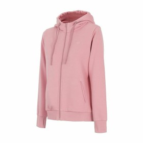 Polar com Capuz Mulher 4F Zip Up Cor de Rosa de 4F, Mulher - Ref: S6496541, Preço: 33,07 €, Desconto: %