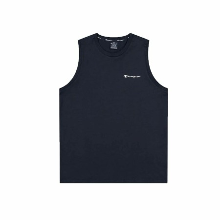 Men’s Short Sleeve T-Shirt Champion Navy Blue by Champion, Men - Ref: S6496910, Price: 19,94 €, Discount: %