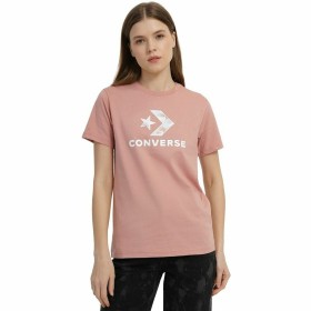 Women’s Short Sleeve T-Shirt Converse Seasonal Star Chevron Pink by Converse, Clothing - Ref: S6496911, Price: 20,88 €, Disco...