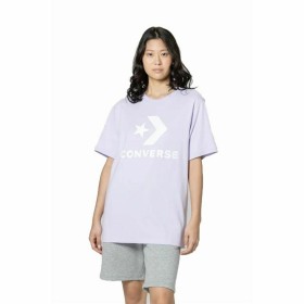 Unisex Short Sleeve T-Shirt Converse Standard Fit Center Front Large Lavendar by Converse, Men - Ref: S6496923, Price: 16,76 ...