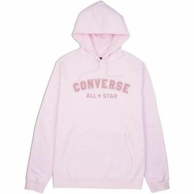 Sweat à capuche unisex Converse Classic Fit All Star Single Screen Rose de Converse, Femme - Réf : S6497232, Prix : 0,00 €, R...