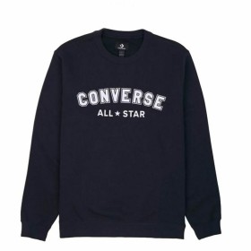 Men’s Sweatshirt without Hood Converse Classic Fit All Star Single Screen Black by Converse, Men - Ref: S6497239, Price: 0,00...