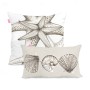 Set de housses de coussin HappyFriday Coral reef Multicouleur 2 Pièces de HappyFriday, Housses de coussin - Réf : D1614580, P...