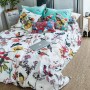 Bettdeckenbezug HappyFriday Birds of paradise Bunt 140 x 200 cm | Tienda24 - Global Online Shop Tienda24.eu