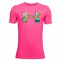 Child's Short Sleeve T-Shirt Under Armour UA Tech Pink | Tienda24 - Global Online Shop Tienda24.eu