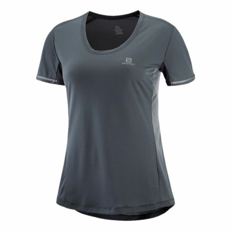 Women’s Short Sleeve T-Shirt Salomon Agile Dark grey by Salomon, Women - Ref: S6497997, Price: 0,00 €, Discount: %