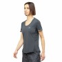 Damen Kurzarm-T-Shirt Salomon Agile Dunkelgrau | Tienda24 - Global Online Shop Tienda24.eu