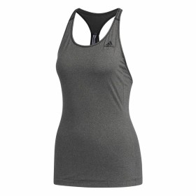 T-Shirt para Mulher sem Mangas Adidas 3 Stripes Tank Cinzento escuro de Adidas, Mulher - Ref: S6497999, Preço: 0,00 €, Descon...