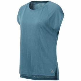 Maillot de Corps sans Manches pour Femme Reebok Burnout Bleu de Reebok, Femme - Réf : S6498002, Prix : 0,00 €, Remise : %