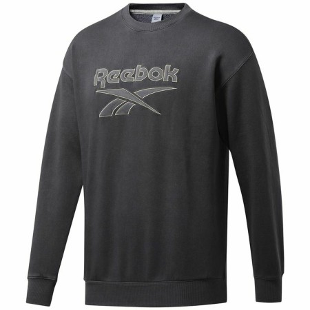 Sweat sans capuche homme Reebok Classics Premium Gris foncé de Reebok, Homme - Réf : S6498010, Prix : 51,78 €, Remise : %