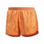 Short de Sport pour Femme Adidas M10 3" Orange | Tienda24 - Global Online Shop Tienda24.eu