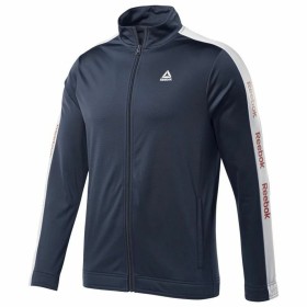 Casaco de Desporto para Homem Reebok Essentials Linear Logo Azul escuro de Reebok, Roupa de abrigo - Ref: S6498025, Preço: 0,...