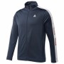 Casaco de Desporto para Homem Reebok Essentials Linear Logo Azul escuro | Tienda24 - Global Online Shop Tienda24.eu