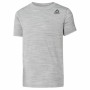 Camiseta de Manga Corta Infantil Reebok Essentials Marble Melange Gris claro | Tienda24 - Global Online Shop Tienda24.eu