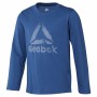 Camisola de Manga Comprida Criança Reebok Boys Training Essentials Azul de Reebok, Menino - Ref: S6498034, Preço: 19,35 €, De...