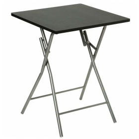 Folding Table Hespéride Black Red Black/Grey Metal