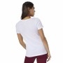 Camisola de Manga Curta Mulher Reebok Scoop Neck Branco | Tienda24 - Global Online Shop Tienda24.eu