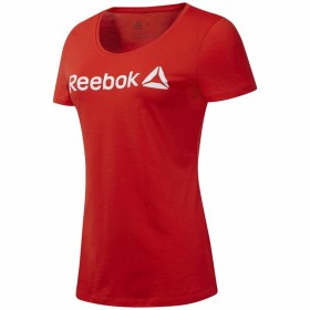 Camisola de Manga Curta Mulher Reebok Scoop Neck Vermelho de Reebok, Mulher - Ref: S6498152, Preço: 0,00 €, Desconto: %