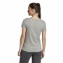 Women’s Short Sleeve T-Shirt Adidas Linear Light grey | Tienda24 - Global Online Shop Tienda24.eu