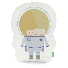 Cushion HappyFriday Happynois Multicolour Astronaut 40 x 30 cm by HappyFriday, Back & Body Pillows - Ref: D1614607, Price: 8,...