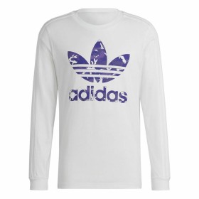 T-shirt à manches longues homme Adidas Originals Camo STR Blanc de Adidas, Homme - Réf : S6498166, Prix : 41,45 €, Remise : %