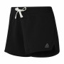 Damen-Sportshorts Reebok Elements Simple Schwarz | Tienda24 - Global Online Shop Tienda24.eu