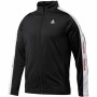 Giacca Sportiva da Uomo Reebok Essentials Linear Logo Nero | Tienda24 - Global Online Shop Tienda24.eu