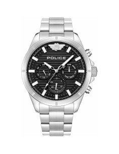 Orologio Uomo Police PEWJK2227806 Nero Argentato da Police, Orologi da polso - Ref: S7284105, Precio: 246,79 €, Descuento: %