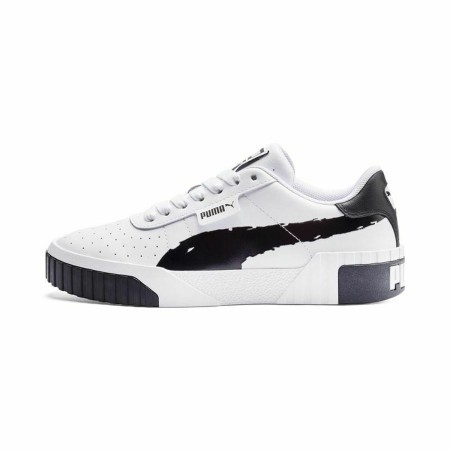 Chaussures de sport pour femme Puma Cali Brushed Wn's Blanc de Puma, Baskets - Réf : S6498489, Prix : 58,60 €, Remise : %