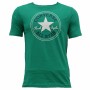 T shirt à manches courtes Enfant Converse Core Chuck Taylor Patch Vert | Tienda24 - Global Online Shop Tienda24.eu