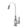 Monomando para Fregadero CIS Blanco Acero Inoxidable Latón de CIS, Grifos de cocina - Ref: S6500051, Precio: 51,06 €, Descuen...