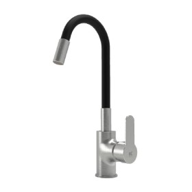 Monomando para Fregadero CIS Acero Inoxidable Latón de CIS, Grifos de cocina - Ref: S6500052, Precio: 48,23 €, Descuento: %