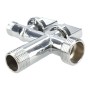 Chave combinada Fontastock ABS Latão 1/2" x 3/8" x 3/4" de Fontastock, Peças de tubagens - Ref: S6500058, Preço: 10,51 €, Des...