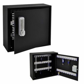 Safe Master Lock Schwarz Schwarz/Grau Stahl | Tienda24 - Global Online Shop Tienda24.eu