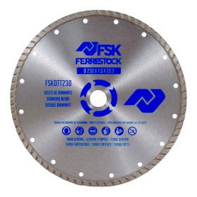 Disco de corte Ferrestock Corte de diamante 230 mm de Ferrestock, Lâminas - Ref: S6500388, Preço: 10,15 €, Desconto: %