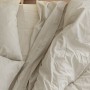 Lenzuolo con angoli aderenti HappyFriday BASIC Beige 160 x 200 x 32 cm di HappyFriday, Lenzuola e federe per cuscino - Rif: D...